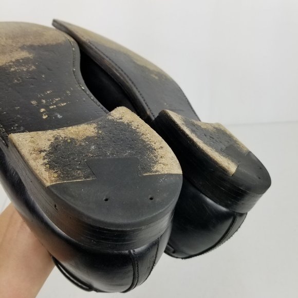 Alden leather tassel loafers mens 11.5 B/D Black - Picture 15 of 16